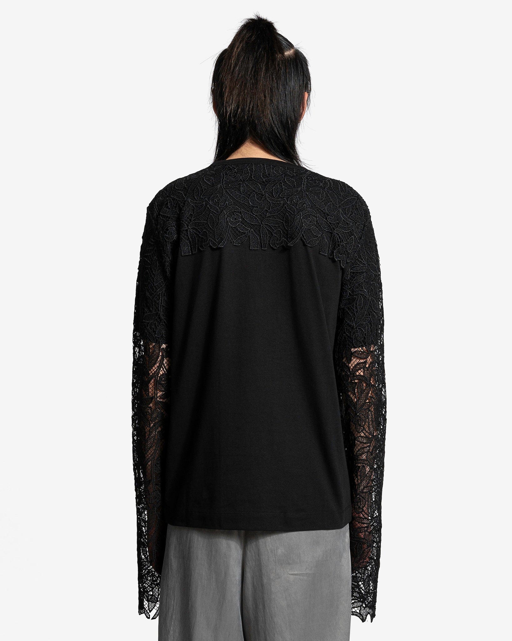 Dries Van Noten Men's Shirts Helmer Jersey in Black