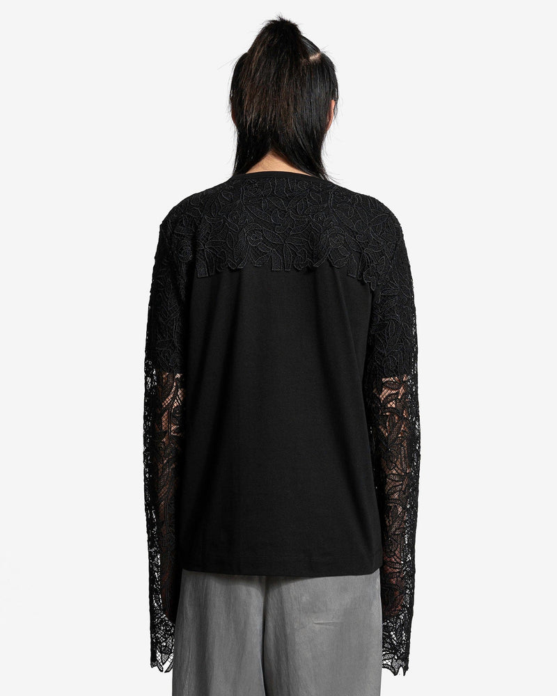 Dries Van Noten Men's Shirts Helmer Jersey in Black
