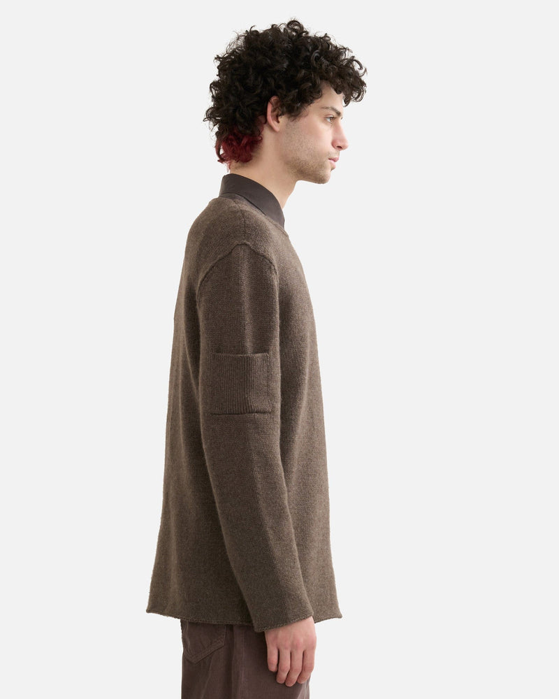 The Row Men's Shirts Hesse Top in Dark Sand