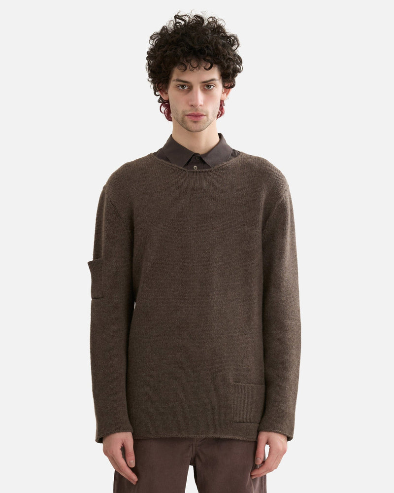 The Row Men's Shirts Hesse Top in Dark Sand