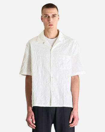 Our Legacy Heusen Shortsleeve Shirt White