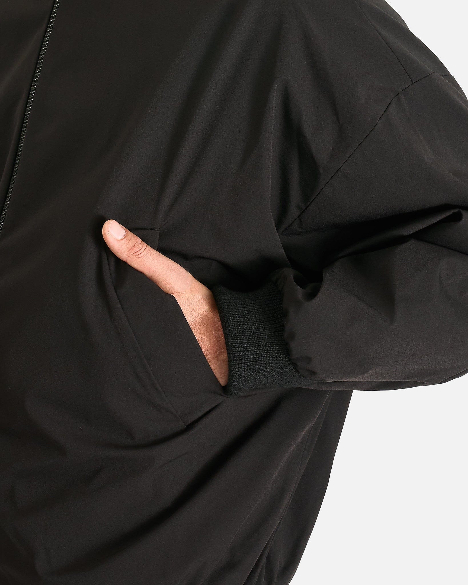 Fear of God Men's Jackets High Neck Track Jacket in Black