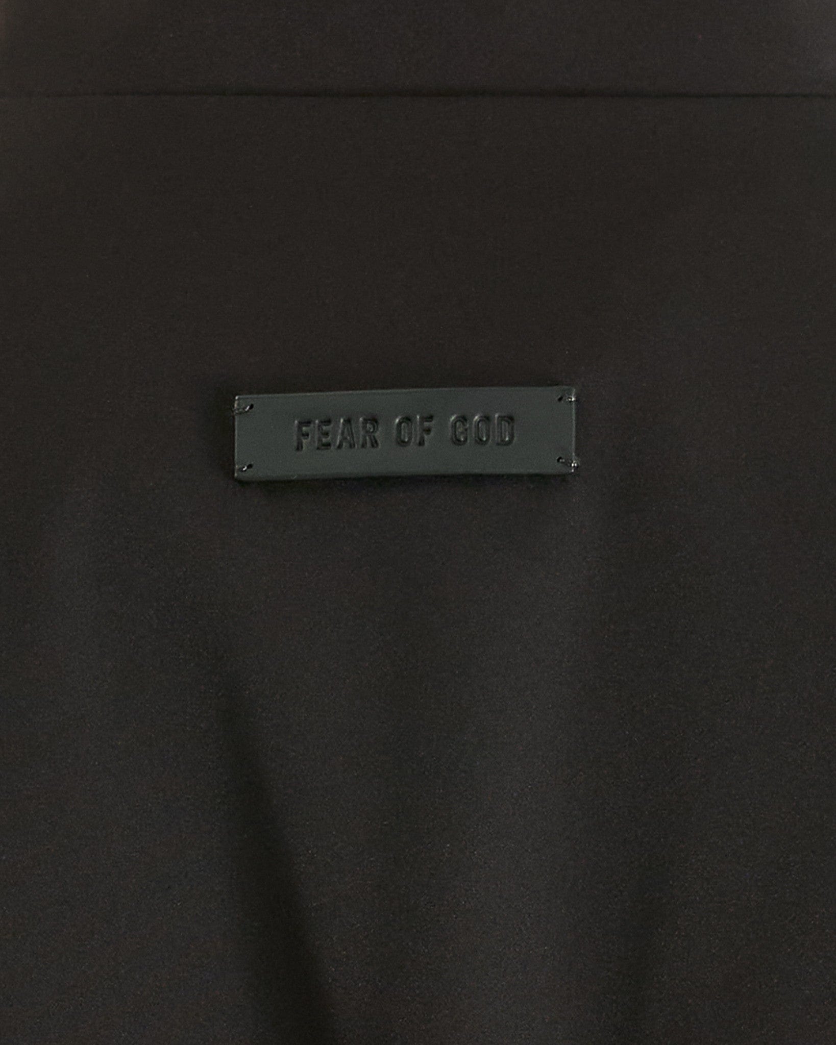 Fear of God Men's Jackets High Neck Track Jacket in Black