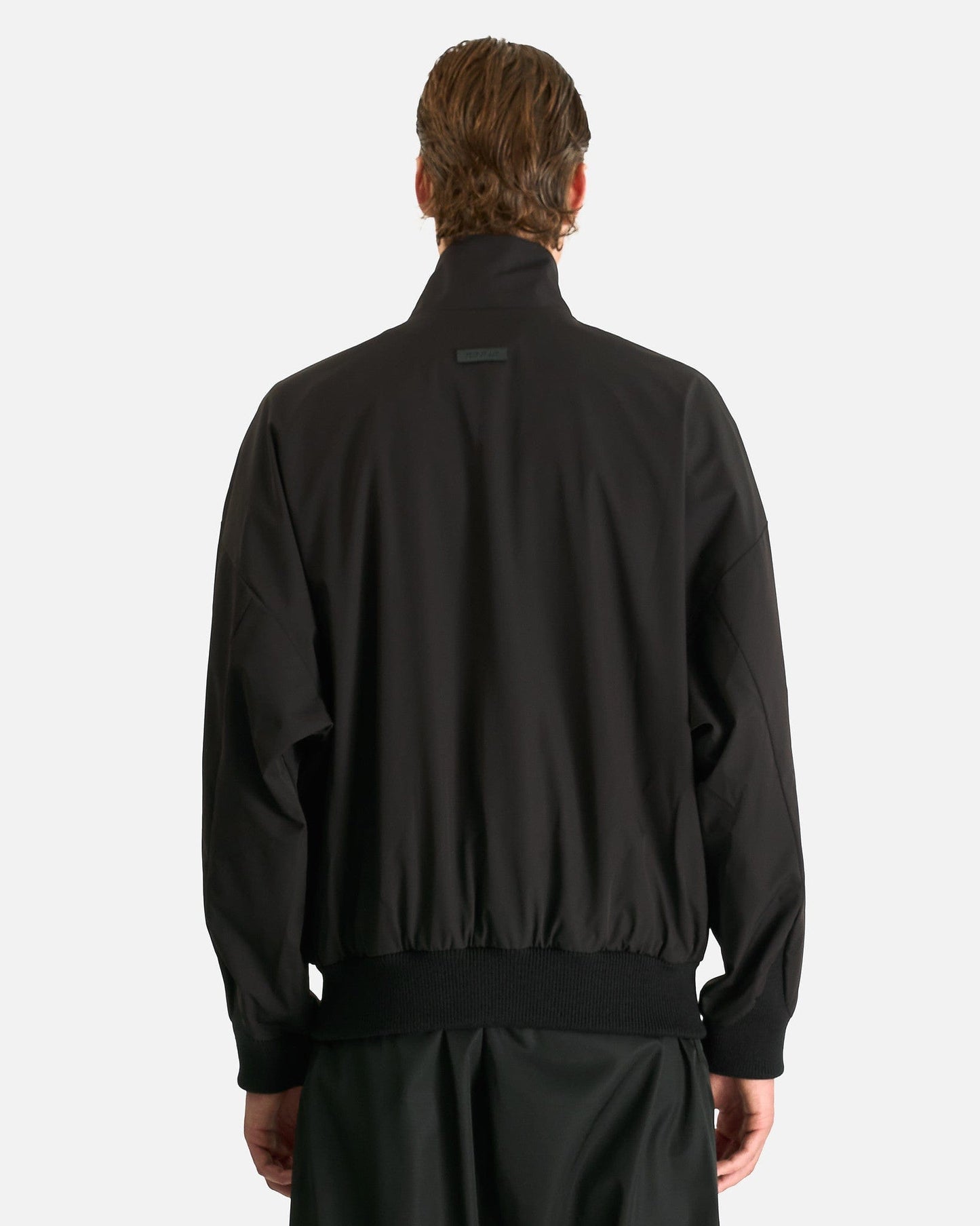 Fear of God Men's Jackets High Neck Track Jacket in Black