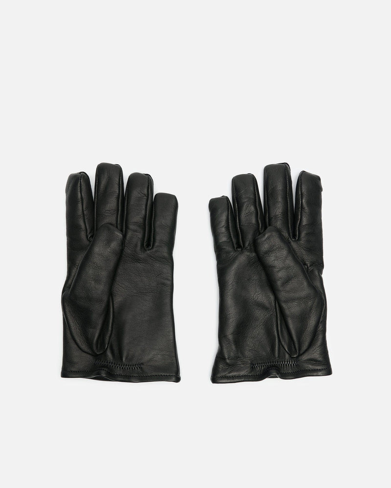 Our Legacy Men's Gloves His Gloves in Black Leather