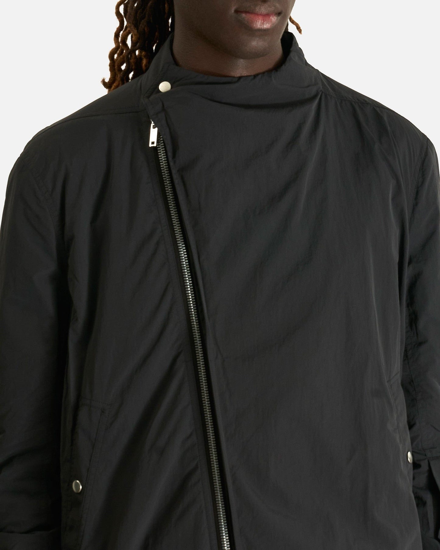 Rick Owens Men's Jackets Hollywood Flight in Black