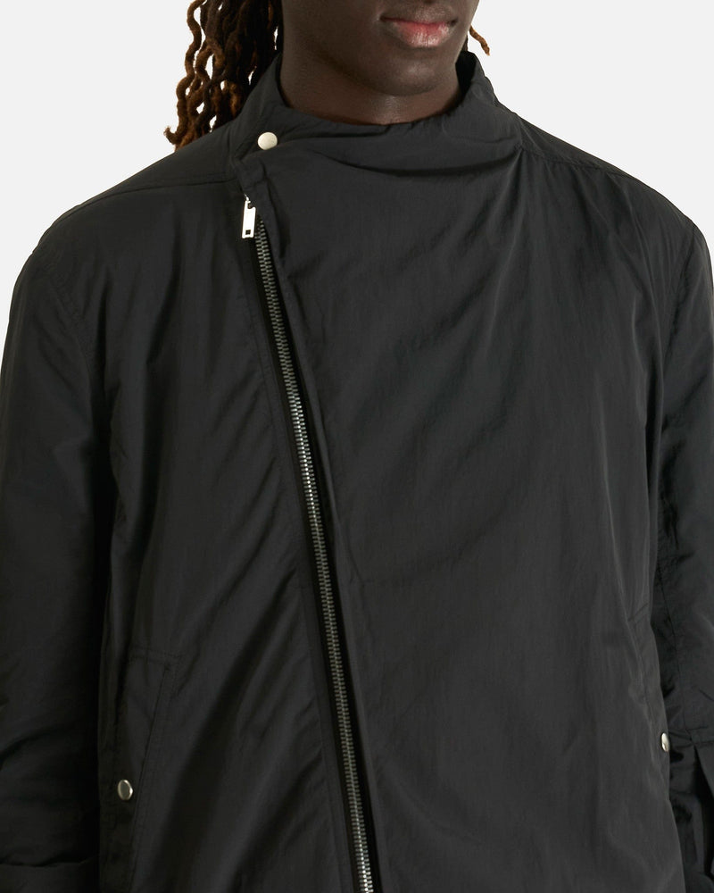 Rick Owens Men's Jackets Hollywood Flight in Black