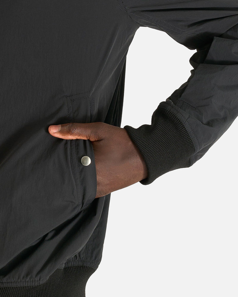Rick Owens Men's Jackets Hollywood Flight in Black