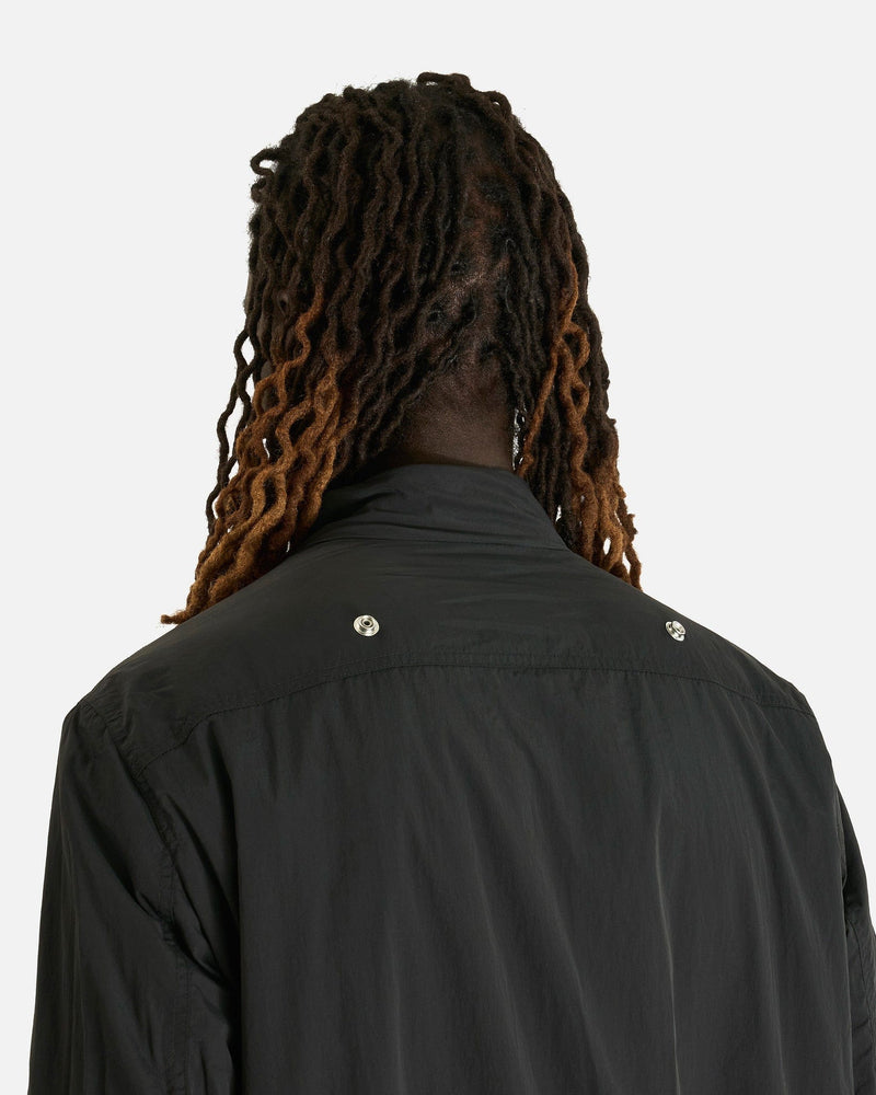 Rick Owens Men's Jackets Hollywood Flight in Black