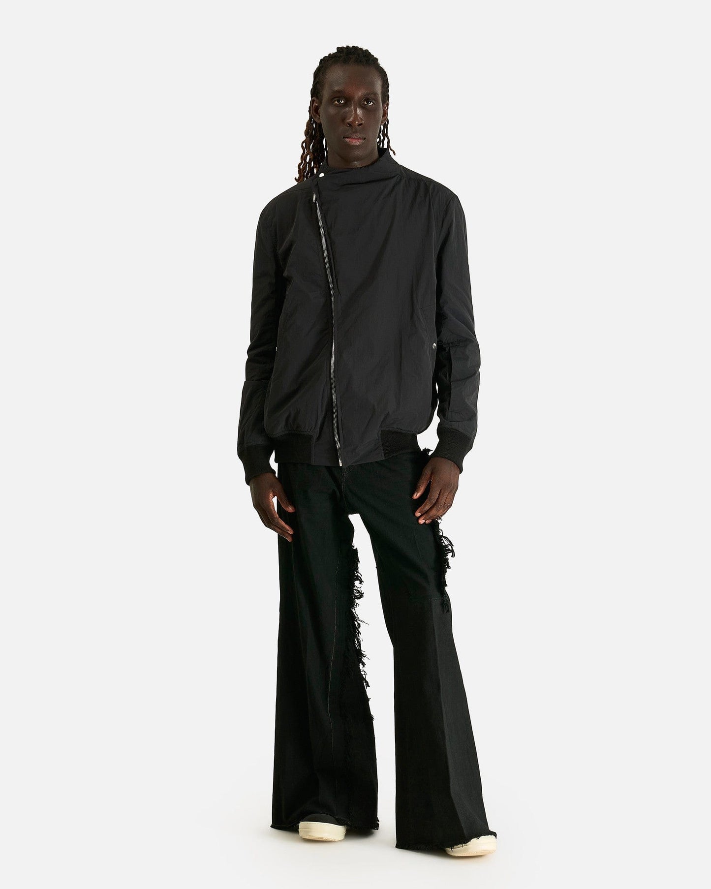 Rick Owens Men's Jackets Hollywood Flight in Black