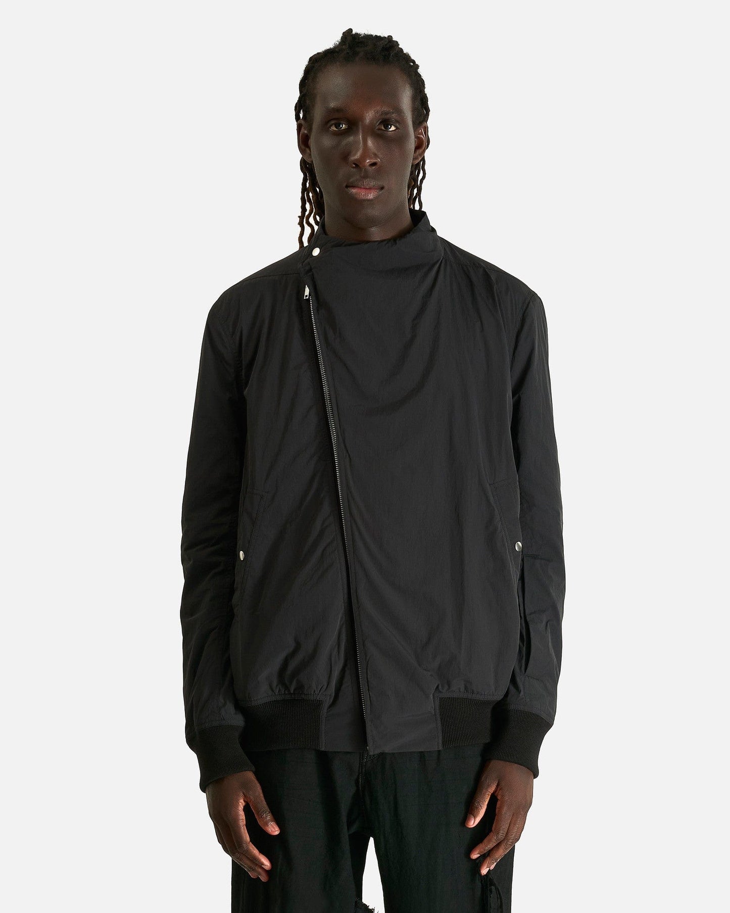 Rick Owens Men's Jackets Hollywood Flight in Black