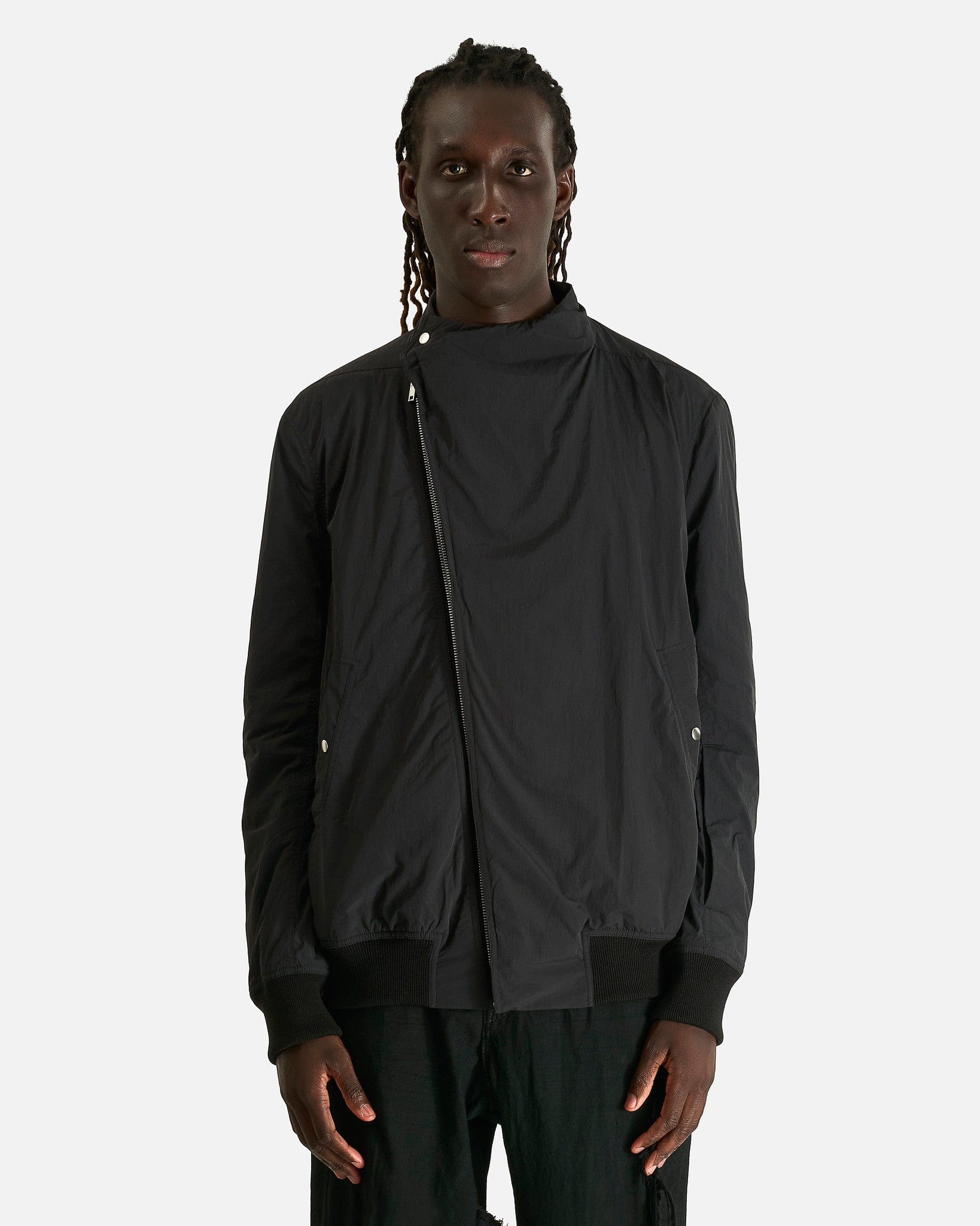 Rick Owens Men's Jackets Hollywood Flight in Black