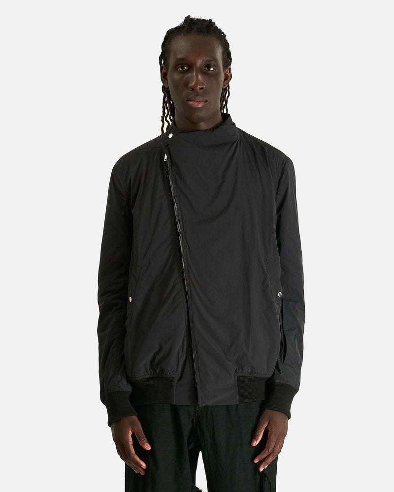 Rick Owens Men's Jackets Hollywood Flight in Black