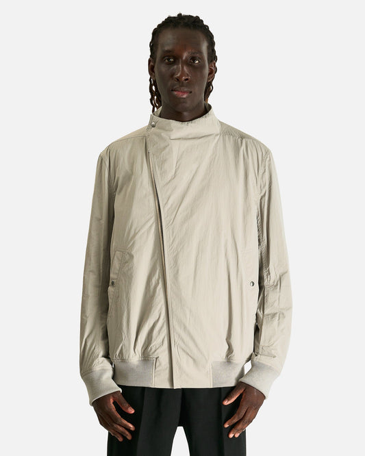Rick Owens Men's Jackets Hollywood Flight in Pearl