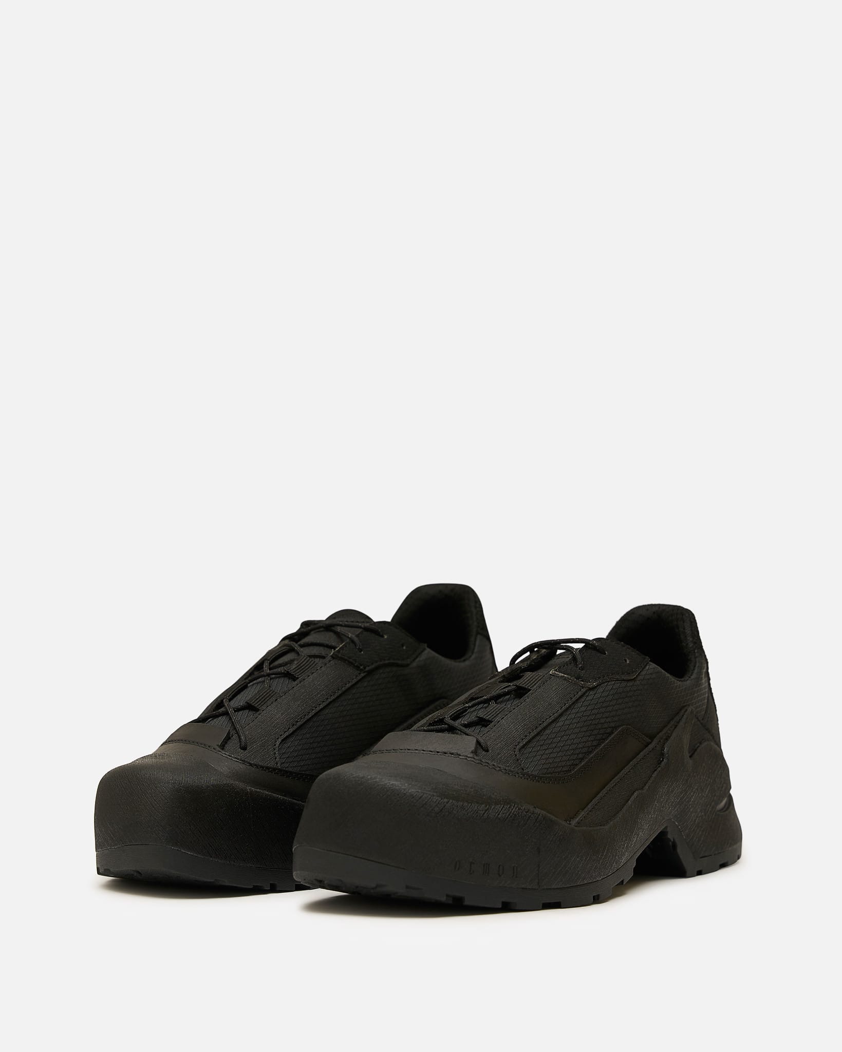 Demon Men's Shoes Hono Lace Up in Black