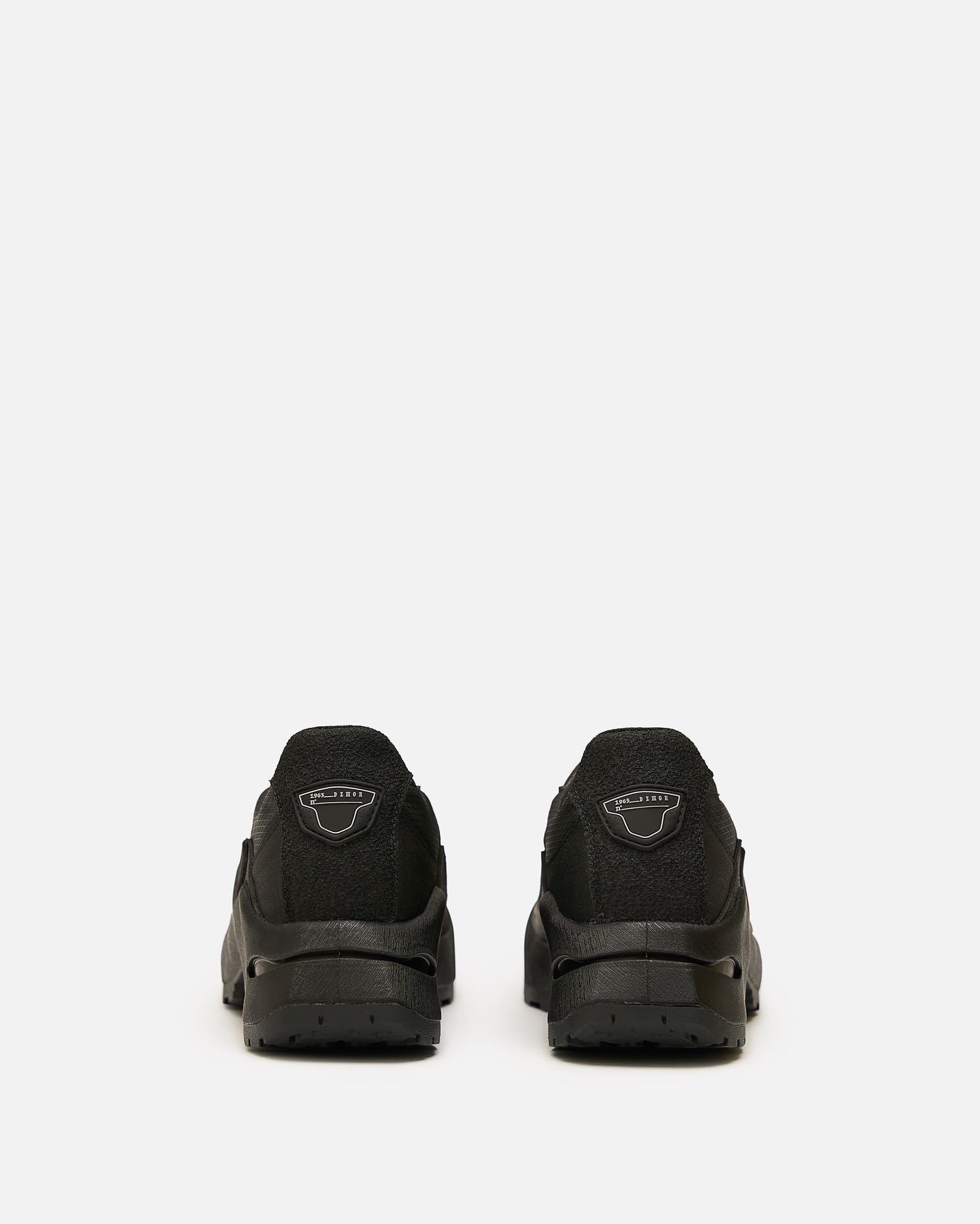 Demon Men's Shoes Hono Lace Up in Black