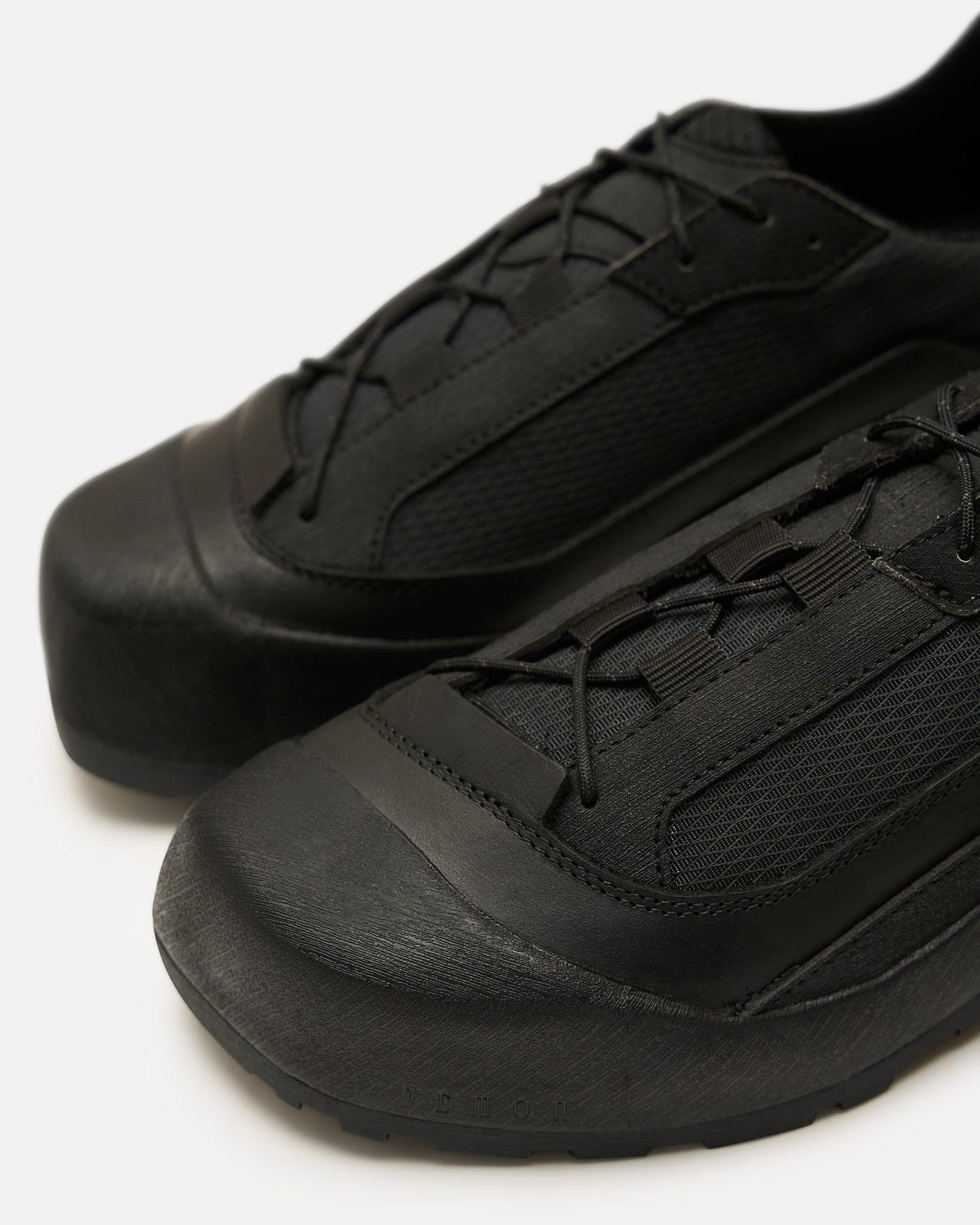 Demon Men's Shoes Hono Lace Up in Black