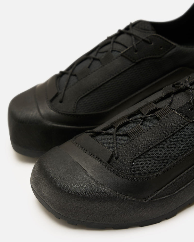 Demon Men's Shoes Hono Lace Up in Black