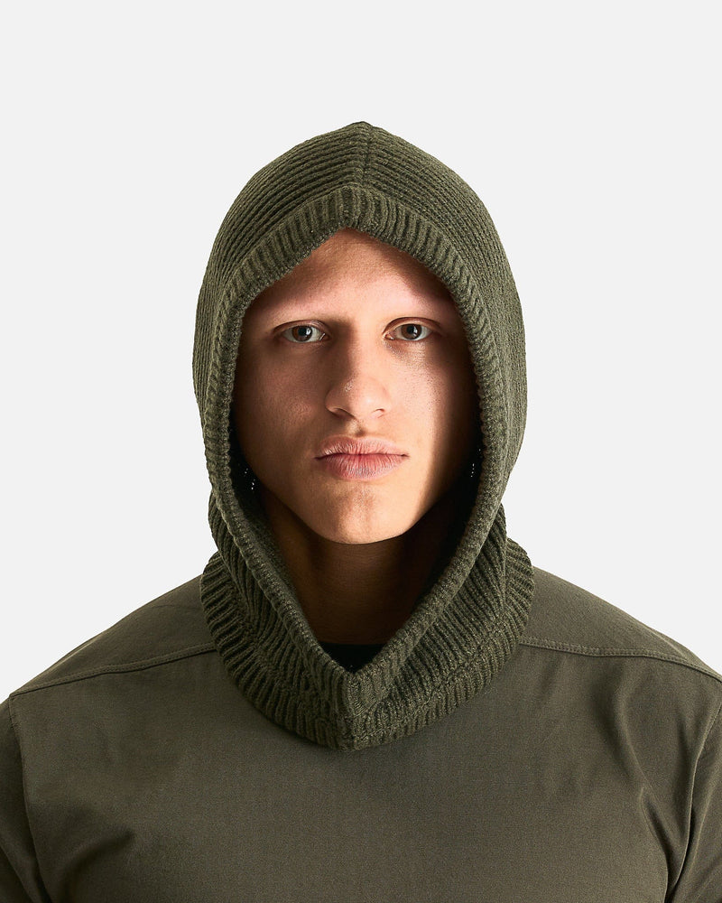 Rick Owens Men's Hats OS Hood in Bosco