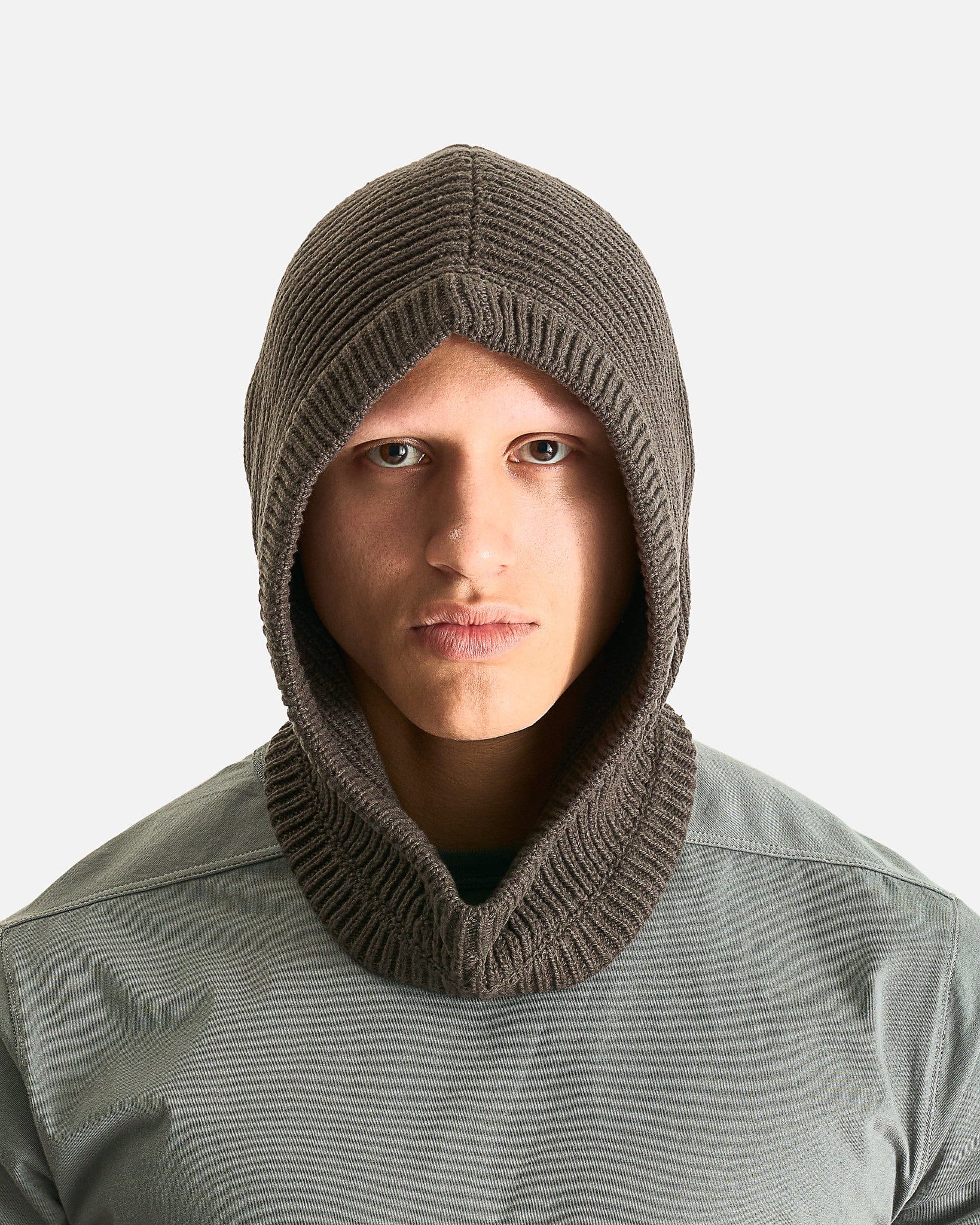 Rick Owens Men's Hats OS Hood in Dark Dust