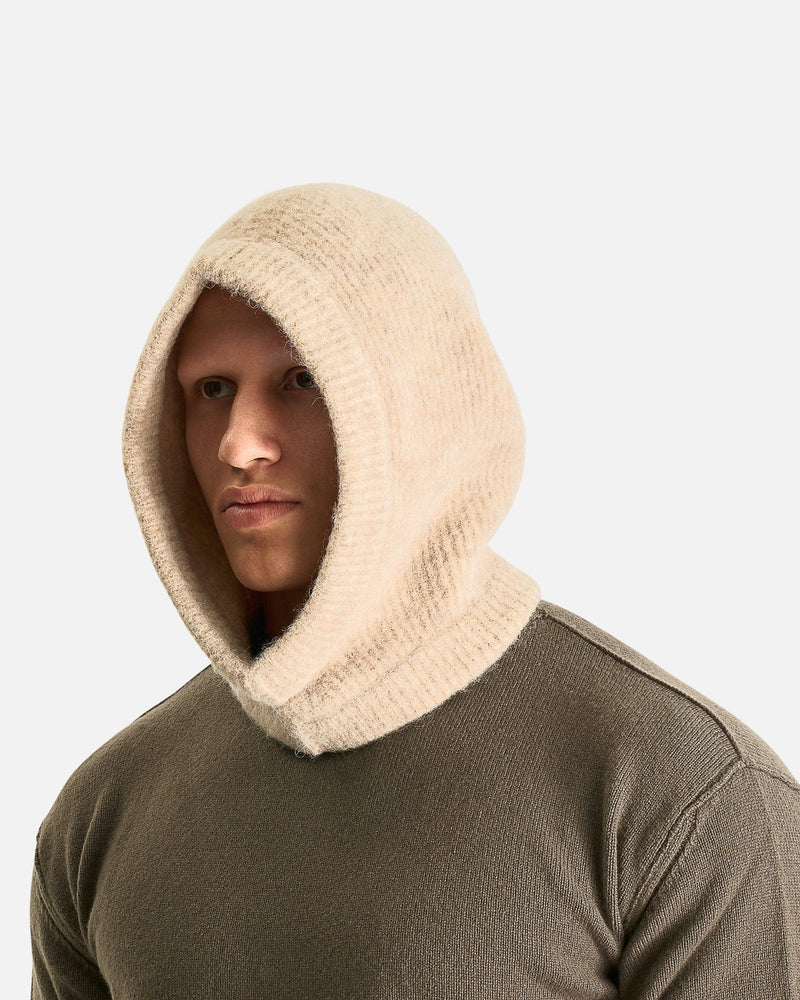 Rick Owens Men's Hats OS Hood in DNA Dust