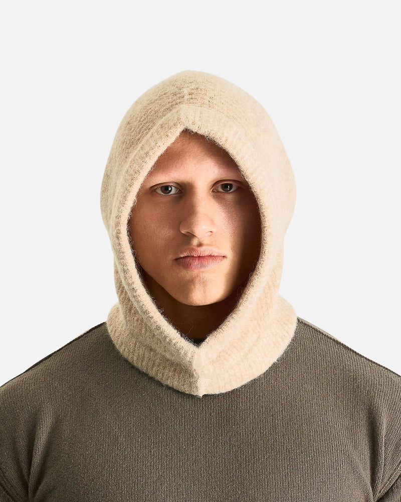 Rick Owens Men's Hats OS Hood in DNA Dust