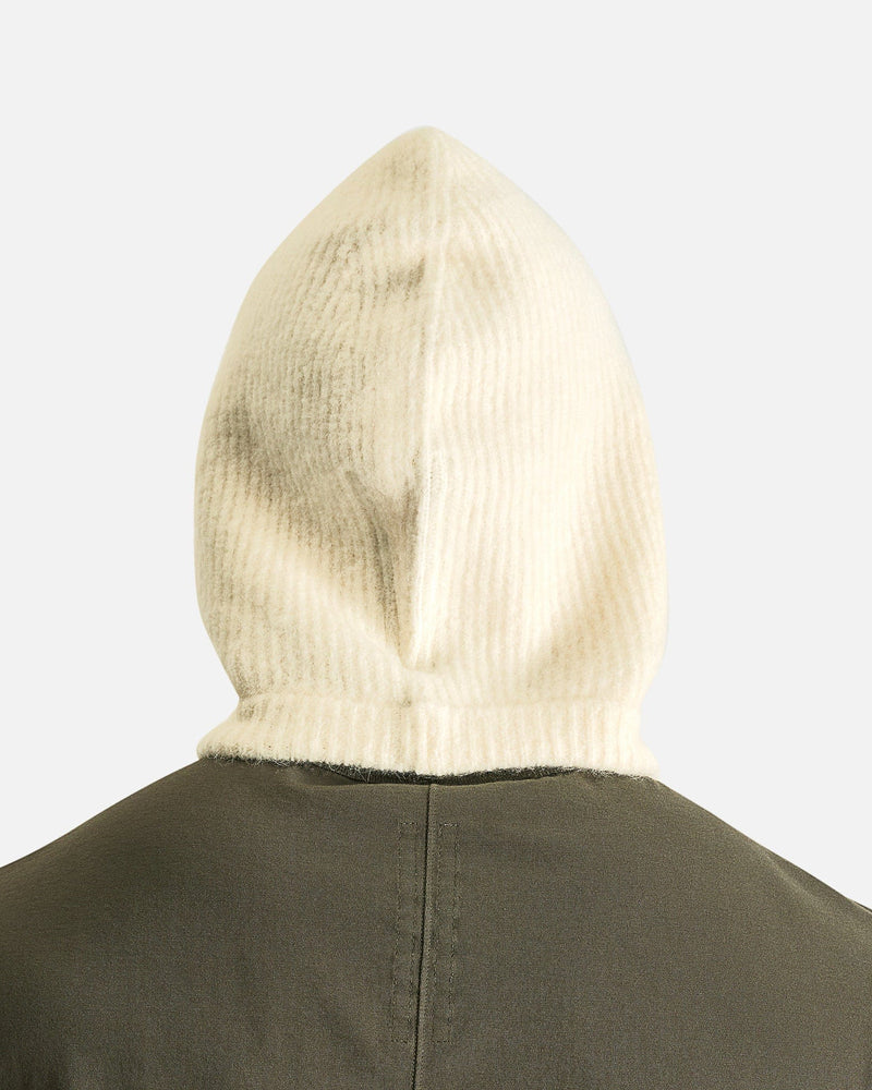Rick Owens Men's Hats OS Hood in Milk