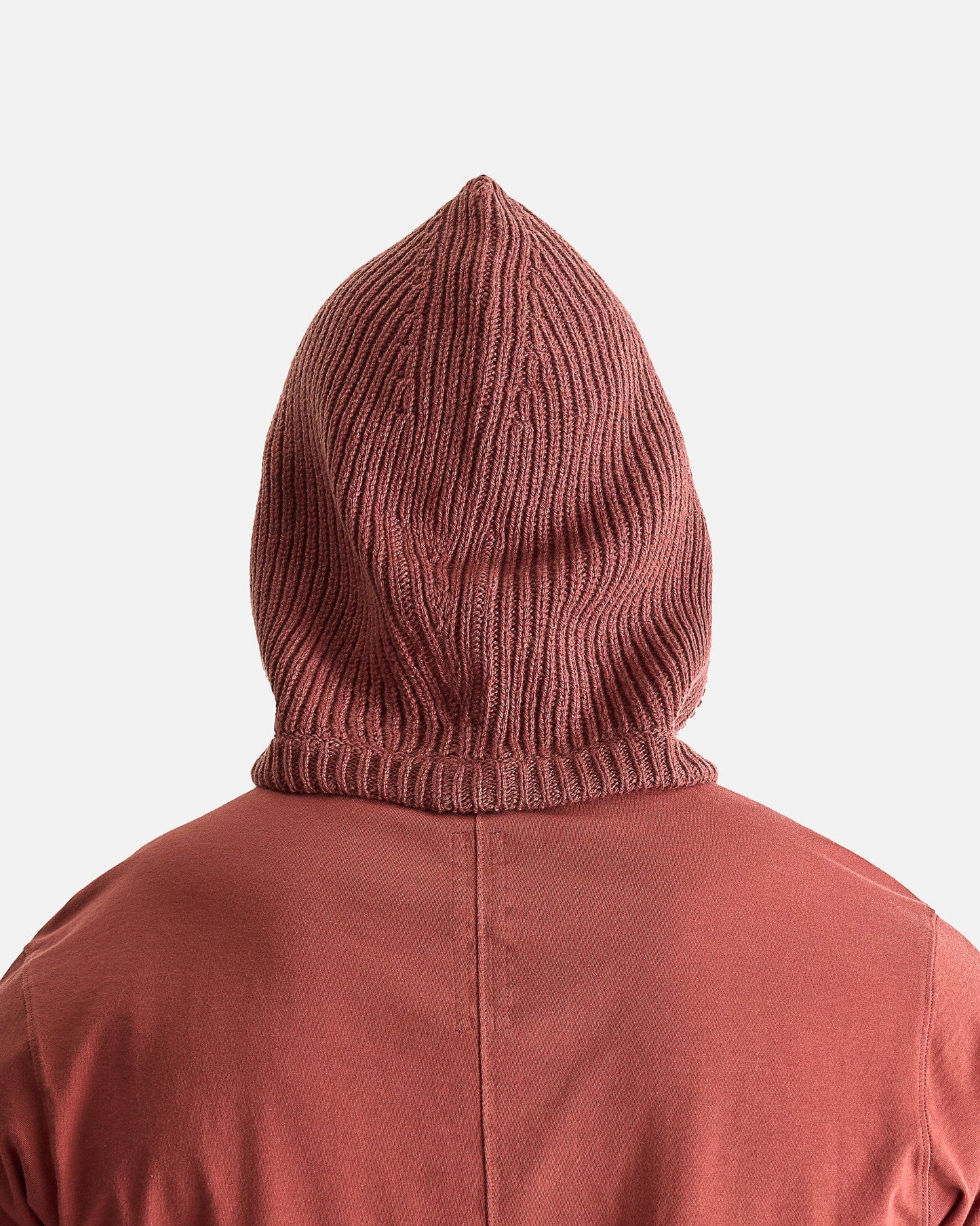Rick Owens Men's Hats OS Hood in Rosewood