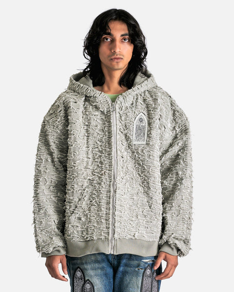 Husk Zip Up in Vintage Grey – SVRN