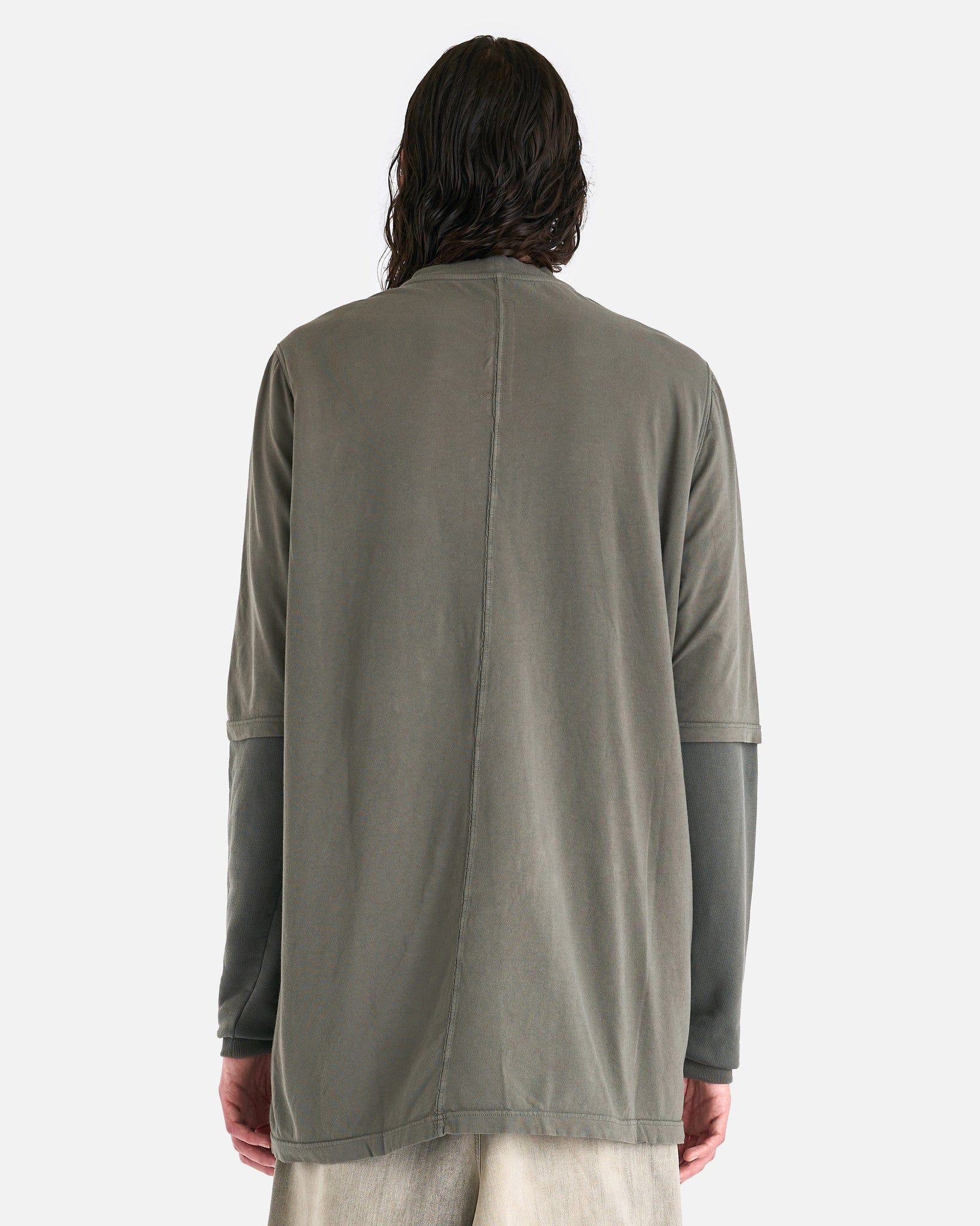 Rick Owens DRKSHDW Men's Sweatshirts Hustler T in Hustler Blue