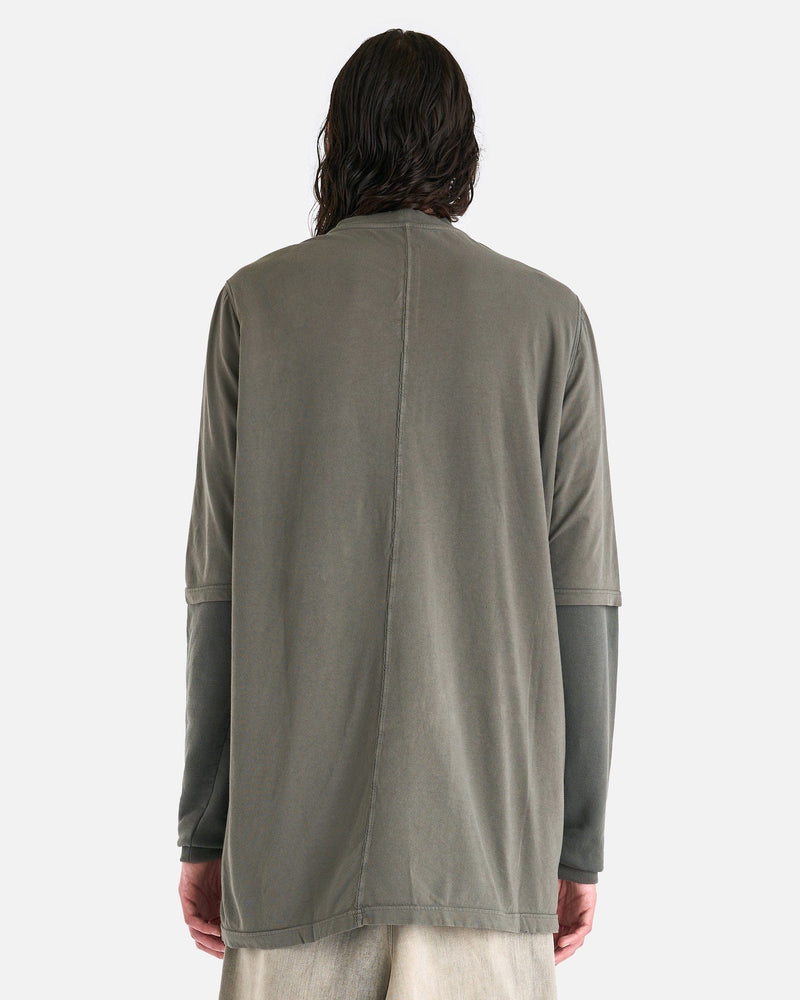 Rick Owens DRKSHDW Men's Sweatshirts Hustler T in Hustler Blue