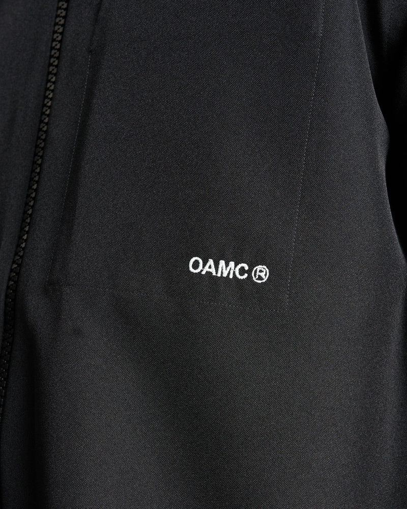 OAMC Men's Shirts Ian Shirt Short Sleeved in Black