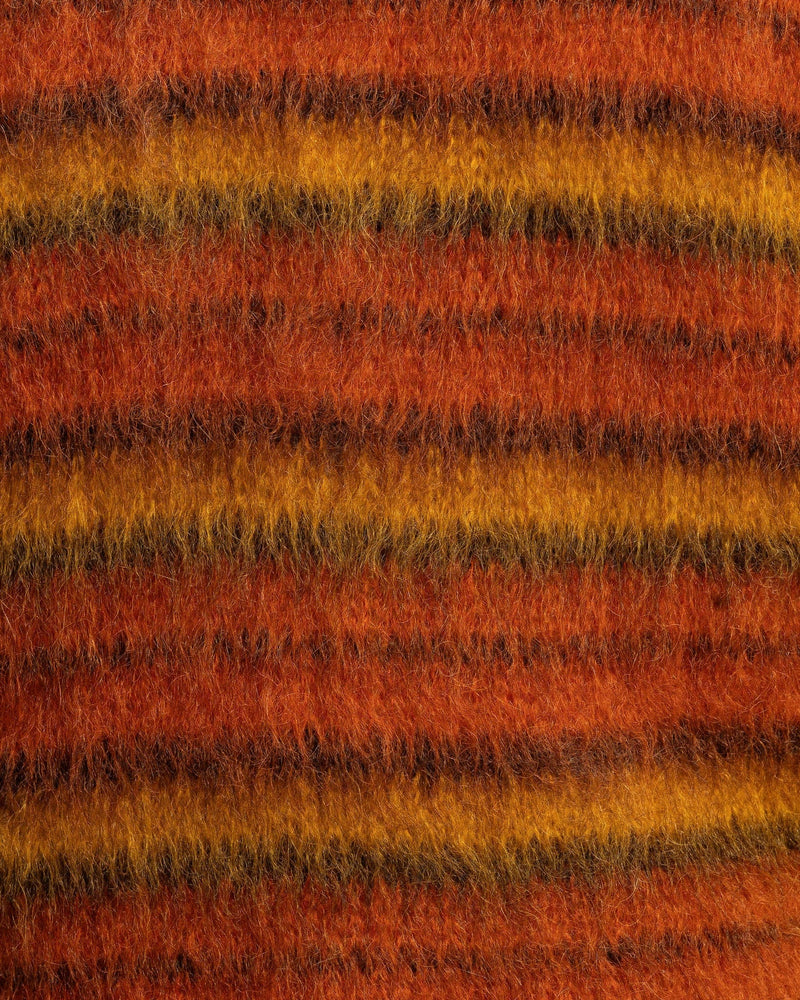 Marni Men Sweaters Iconic Cardigan in Lobster