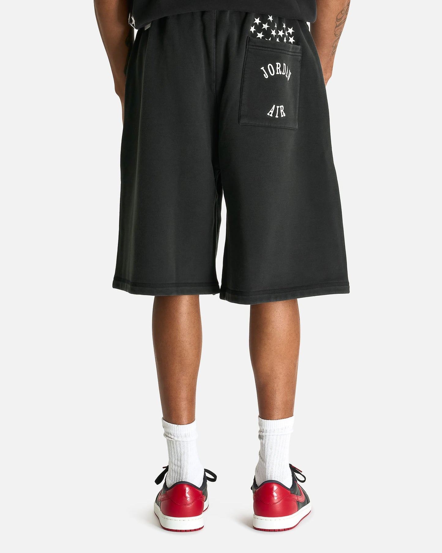 Nike Men's Shorts IH Oversized Fleece Shorts in Black