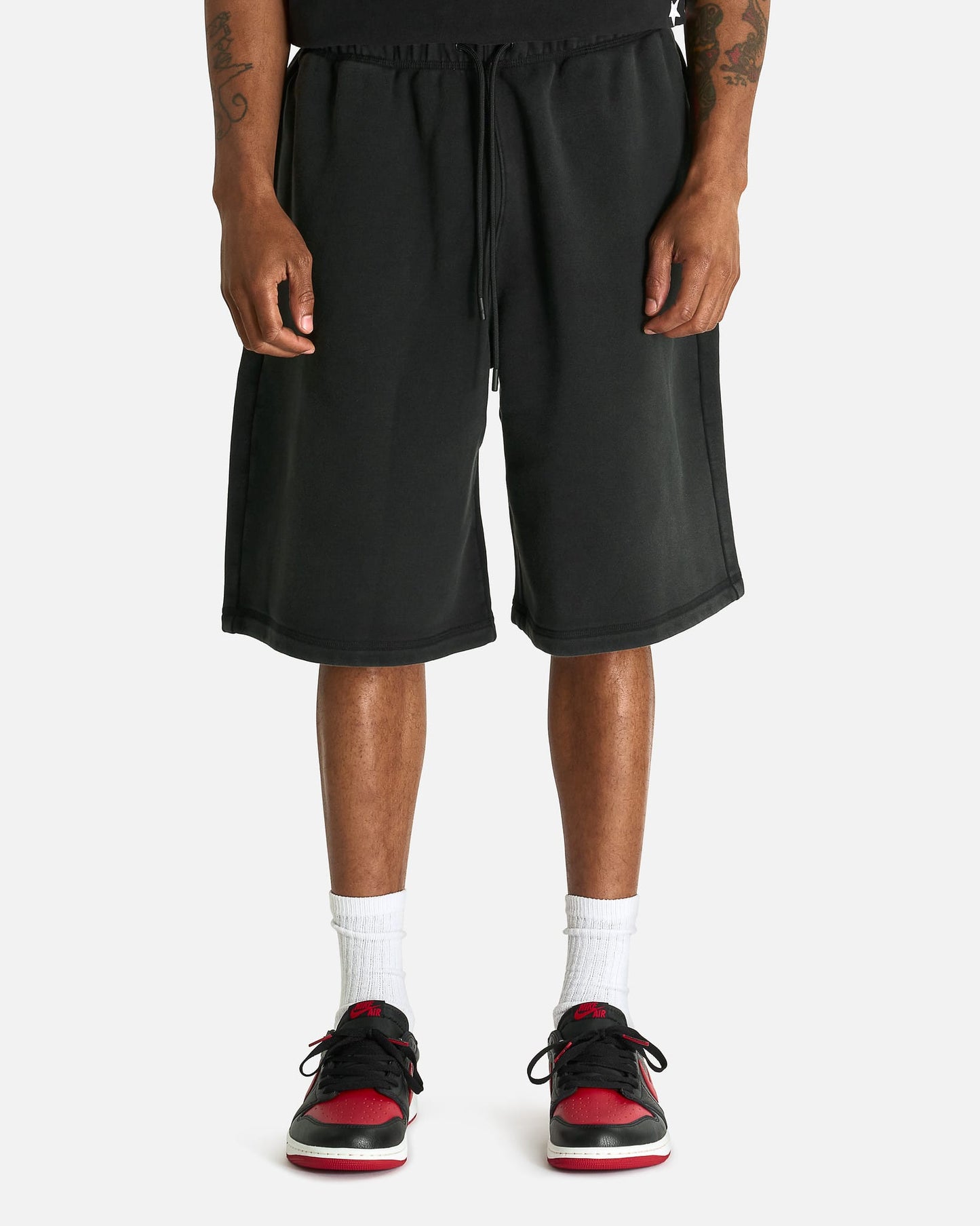 Nike Men's Shorts IH Oversized Fleece Shorts in Black