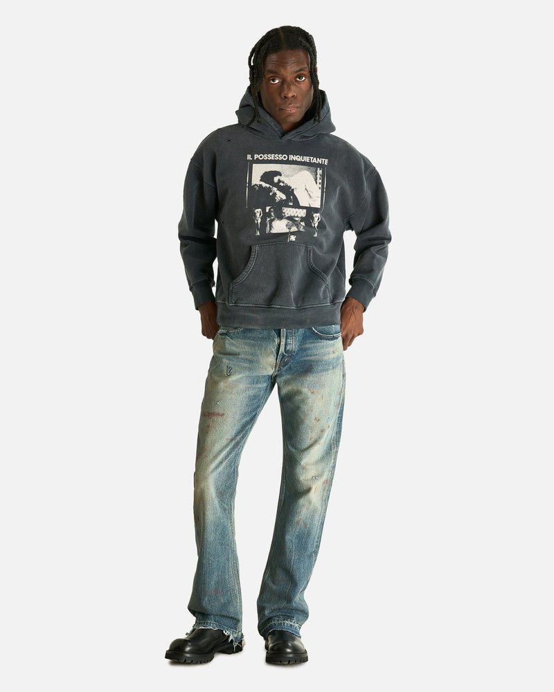 Enfants Riches Deprimes Men's Sweatshirts Il Possesso Hoodie in Light Antique Black
