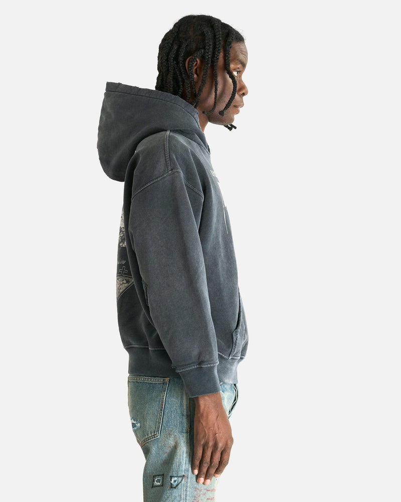 Enfants Riches Deprimes Men's Sweatshirts Il Possesso Hoodie in Light Antique Black