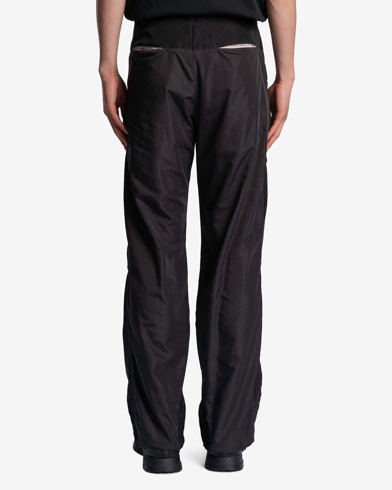Kusikohc Men's Pants Incision Pants in Black