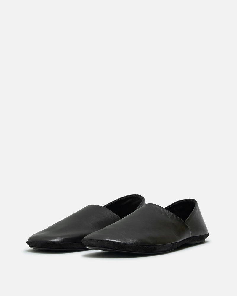LEMAIRE Men's Shoes Indoor Slippers in Dark Chocolate