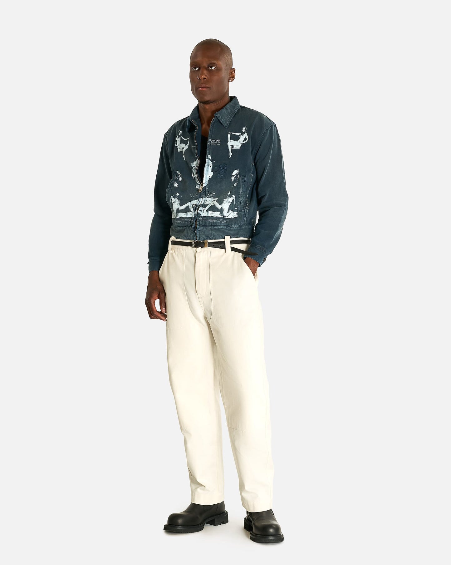Enfants Riches Deprimes Men's Jackets Initiation Into Nothingness Mechanics Jacket in Navy