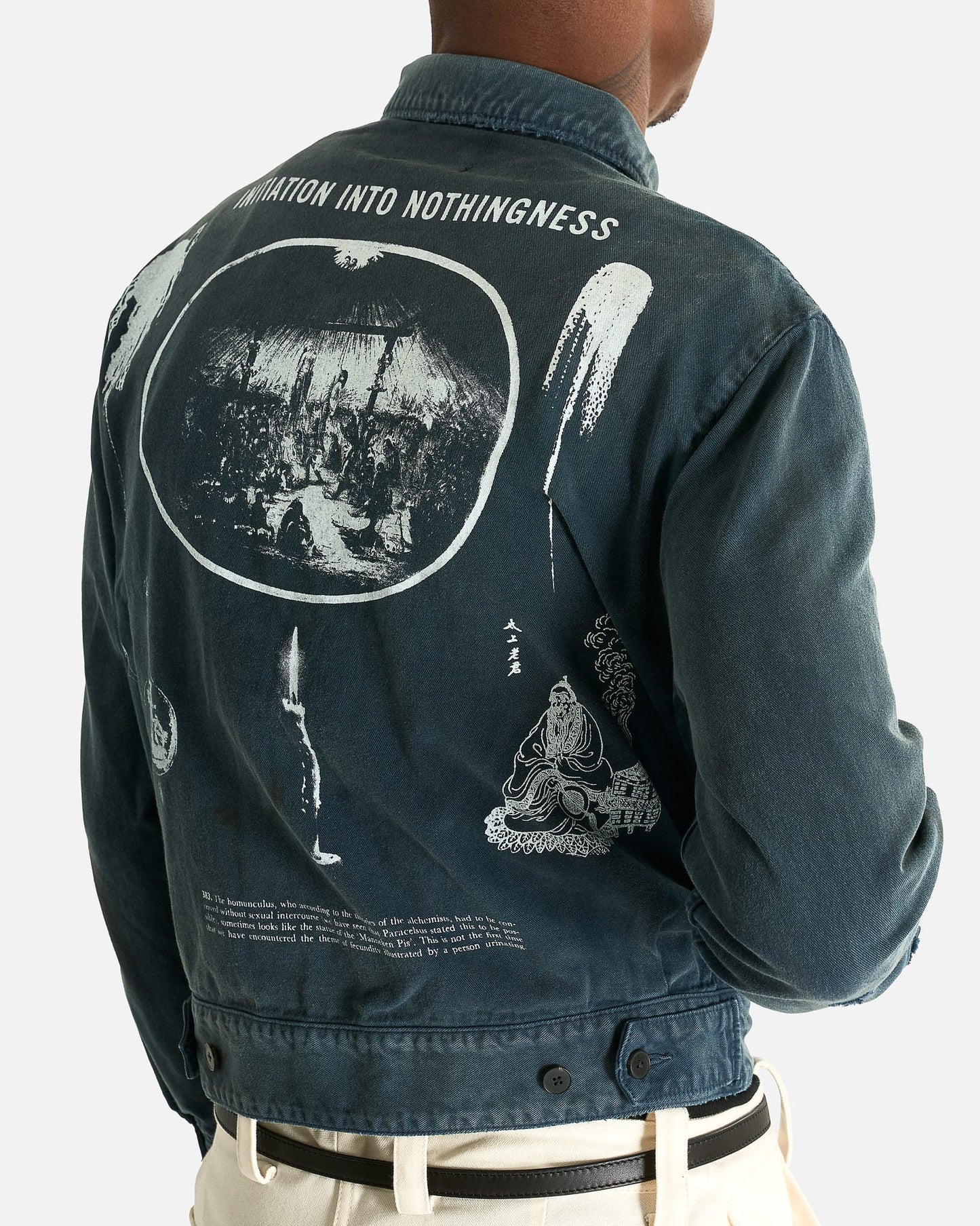 Enfants Riches Deprimes Men's Jackets Initiation Into Nothingness Mechanics Jacket in Navy