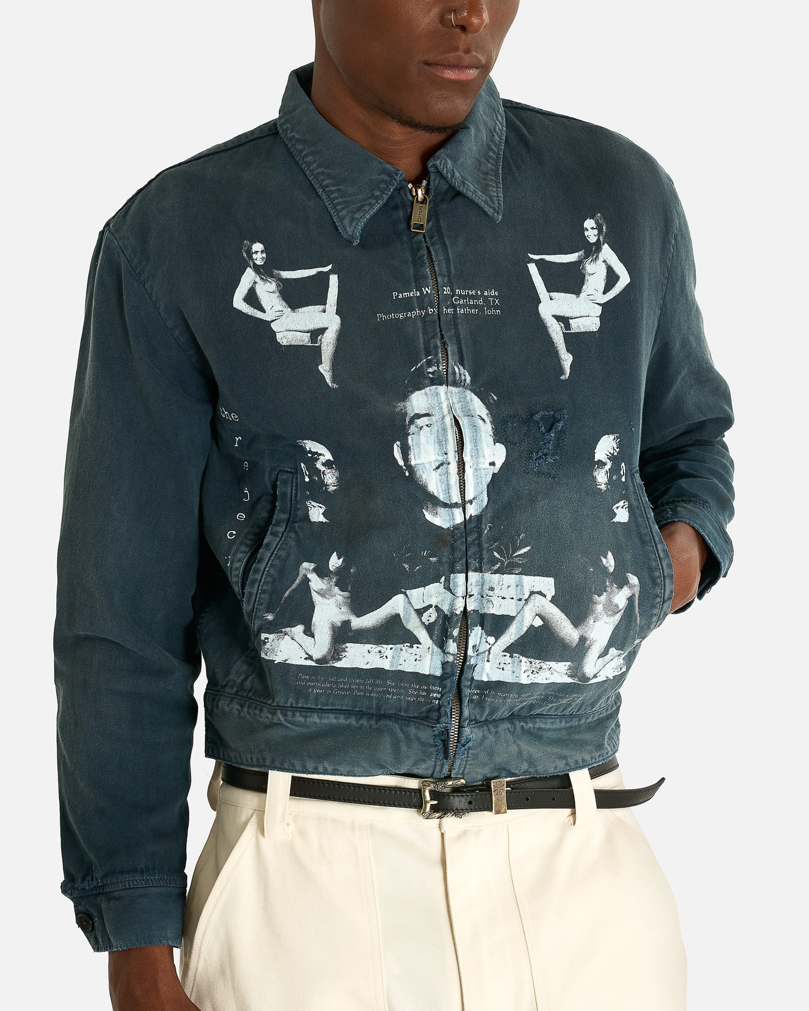 Enfants Riches Deprimes Men's Jackets Initiation Into Nothingness Mechanics Jacket in Navy