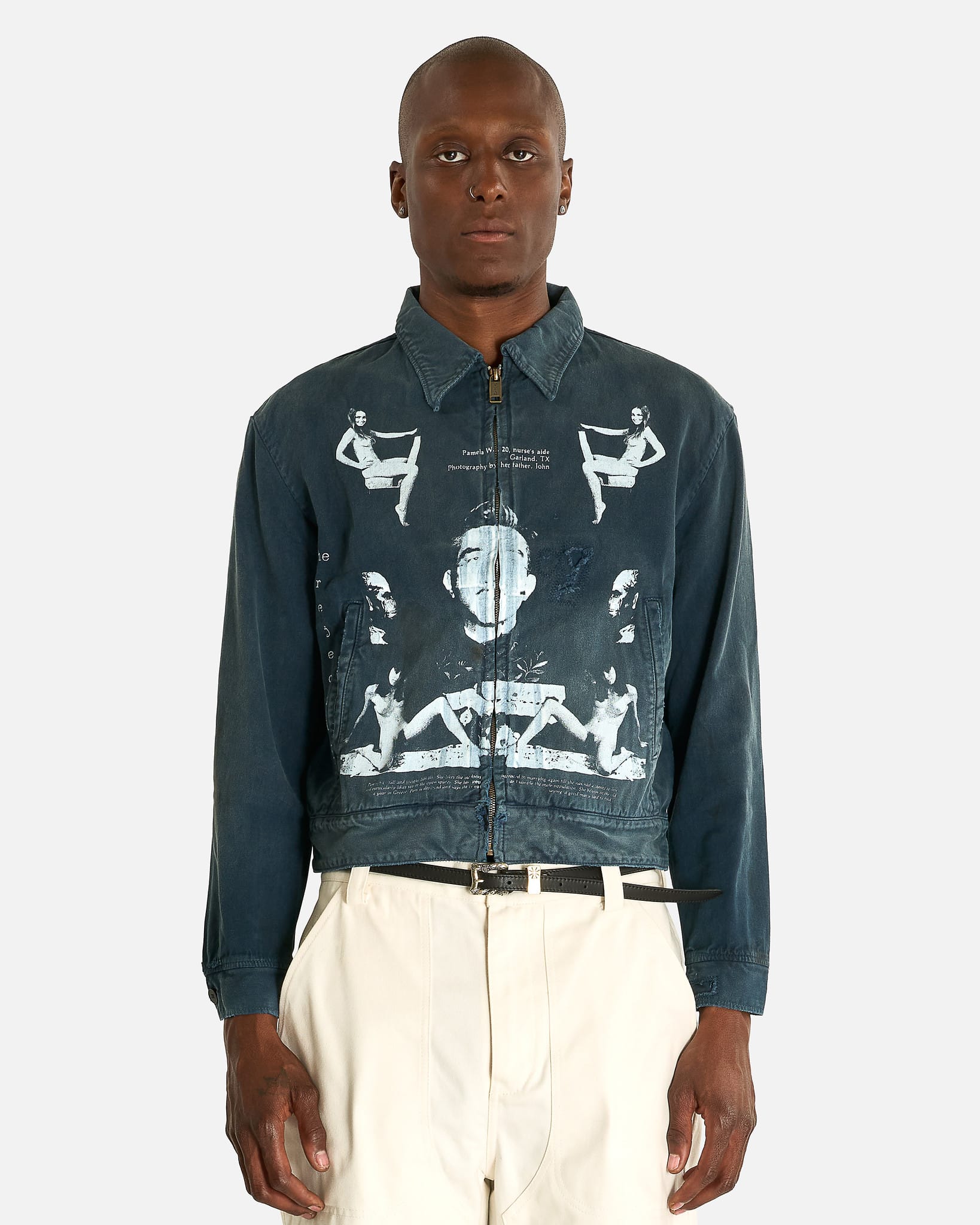 Enfants Riches Deprimes Men's Jackets Initiation Into Nothingness Mechanics Jacket in Navy
