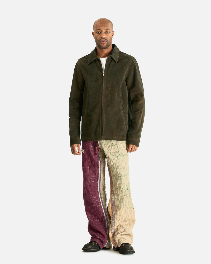 Better With Age Men's Pants Isaac Hand-Quilted Trouser in Multi