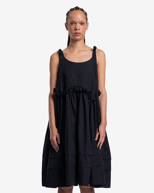 Sandy Liang Women Dresses Ischia Dress in Ink Blue