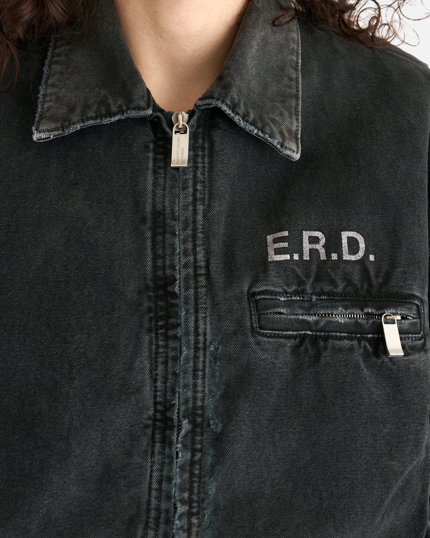 Enfants Riches Deprimes Men's Jackets Italian Romance Zip Jacket in Black/White