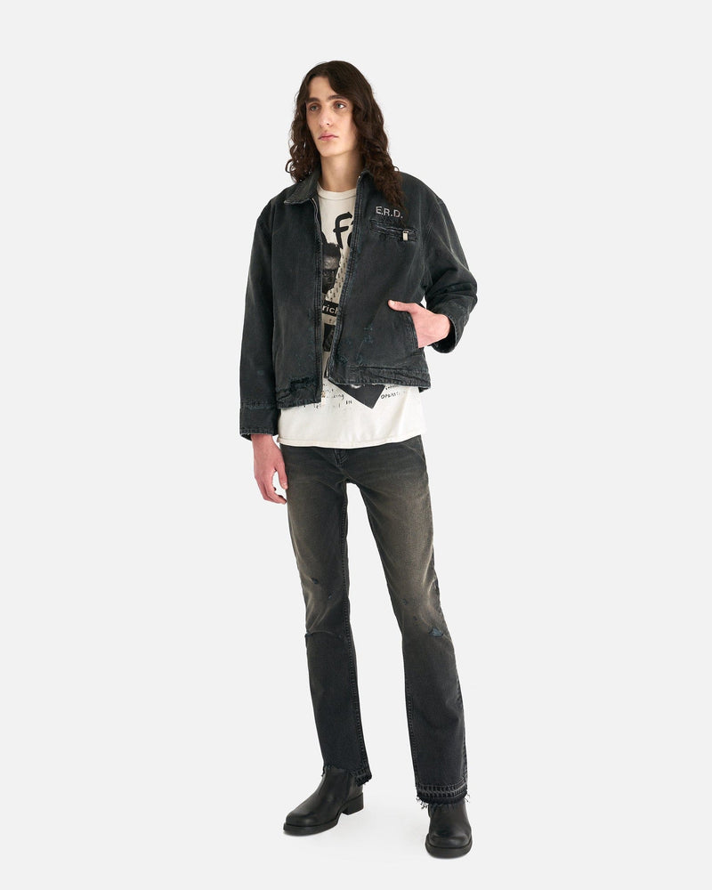 Enfants Riches Deprimes Men's Jackets Italian Romance Zip Jacket in Black/White