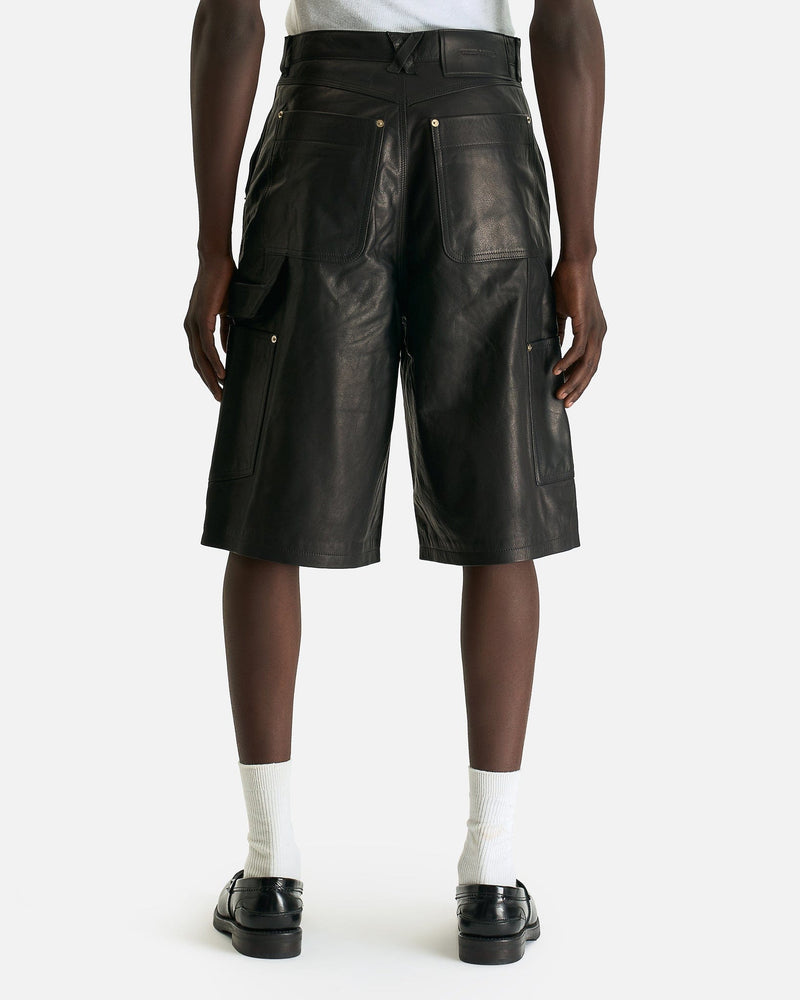 Wales Bonner Men's Shorts Ivy Shorts in Black