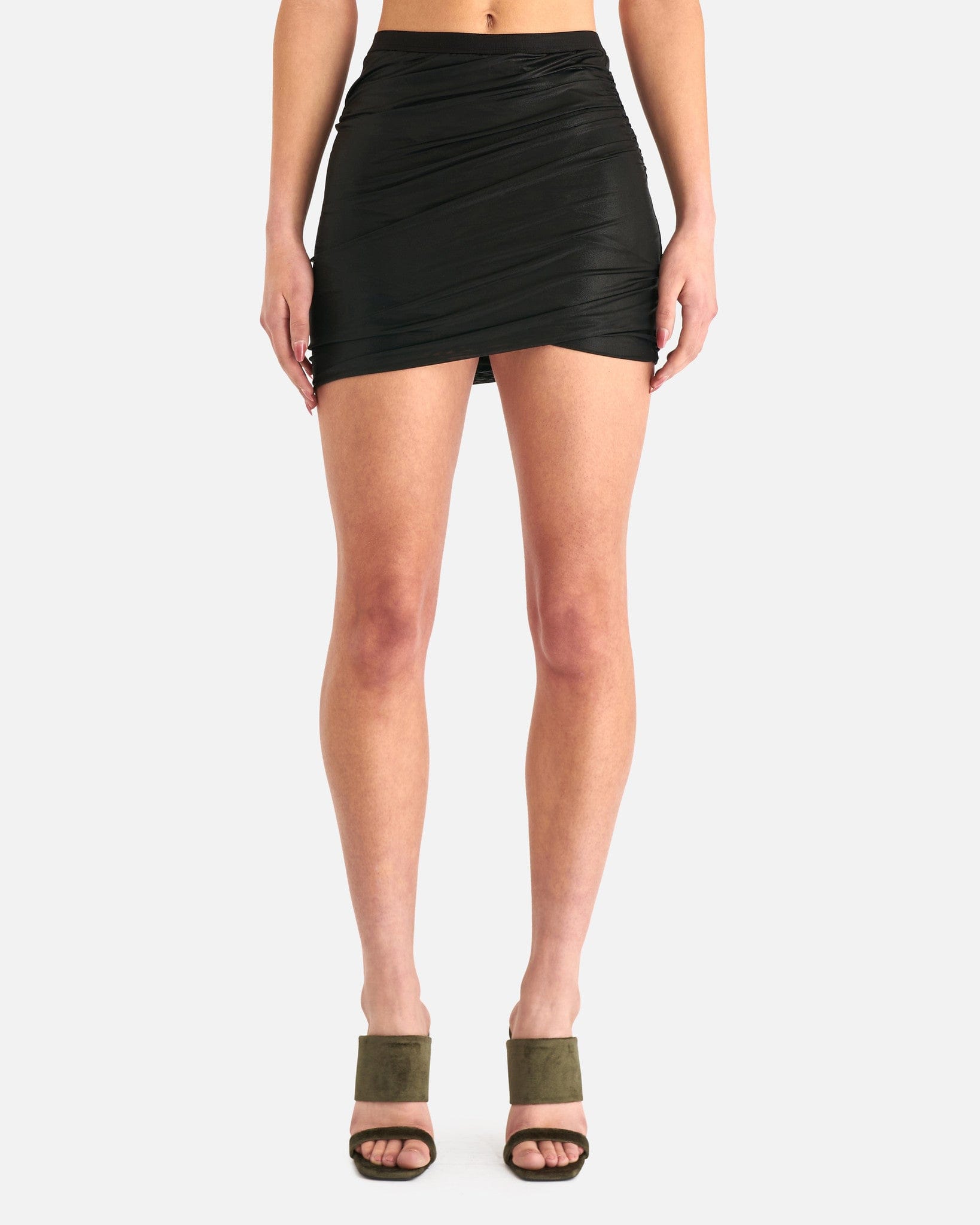 Rick Owens Lilies Women Skirts Jade Skirt in Black