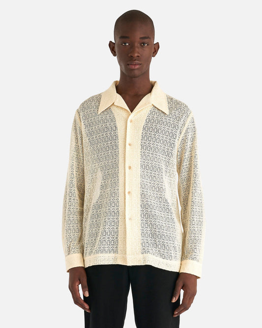 Séfr Men's Shirts Jagou Shirt in Peaceful Embroidery